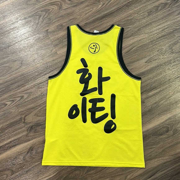Yellow Zumba Jersey Shirt - Picture 2 of 3